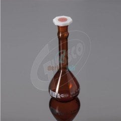 Balon Joje - Amber - A Kalite -  Grup Sertifikalı - PP Kapaklı - NS 14/23 - 100 ml