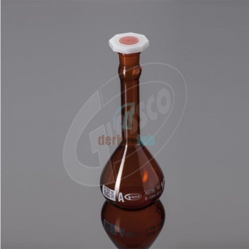 Balon Joje - Amber - A Kalite -  Grup Sertifikalı - PP Kapaklı - NS 19/26 - 500 ml