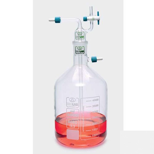 Isolab Manifold Filter Flask, Bottle, 5000 ml