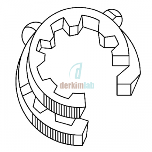 Şilif , NS , Erkek ve Dişi NS : 45/40 , T.B:120 mm