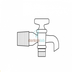 Şilifli Musluk, PTFE NS : 29/32