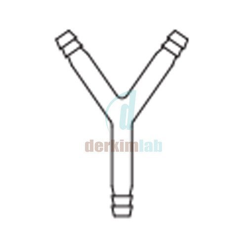 Hortumluk, Y tip, Üç yollu 10 mm Çap