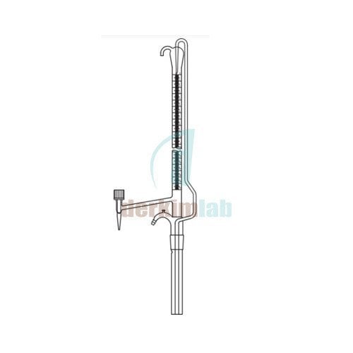 Büret Otomatik, Tek valf musluklu, Deposuz 25 ml Hacim , 0.05 ml Tolerans