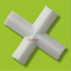 Ptfe Teflon Manyet Balık, ''+'' Şekilli, 15X38 mm, 1 Ad.