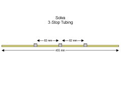 3-stop Solva Grey/Grey Pump Tubing