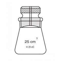 Piknometre, Hubbard 50 ml Hacim