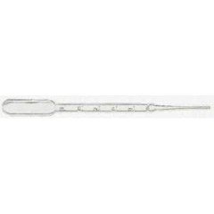 Plastik Tek Kullanımlık Pastör Pipetleri, Taksimatlı, 15 Cm, 3 ml