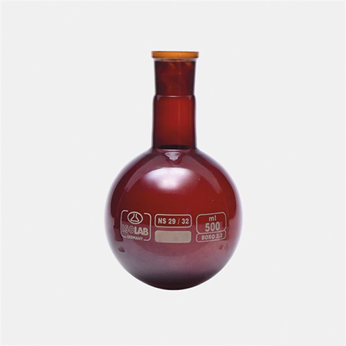 Isolab Balon, Dibi Yuvarlak, Amber, NS, - 250 ml- NS29/32