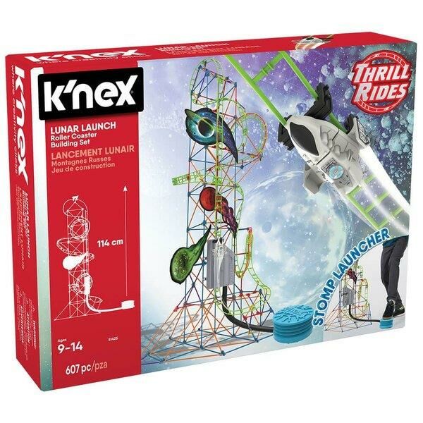 KNEX LUNAR LAUNCH ROLLER COASTER