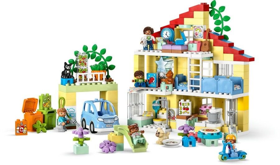 LEGO DUPLO 3 IN 1 FAMILY HOUSE