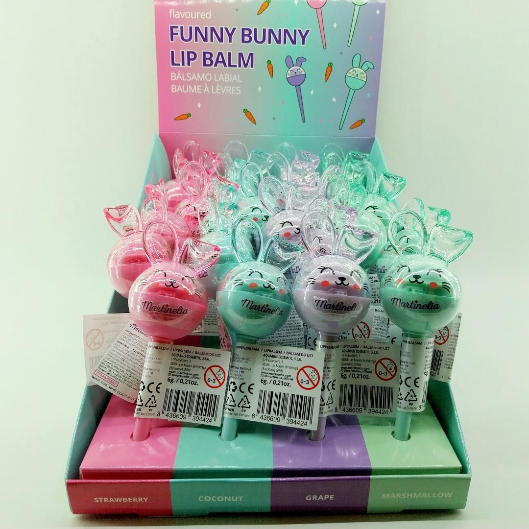 MARTINELİA FUNNY BUNNY KIZ COCUK DUDAK BALMI