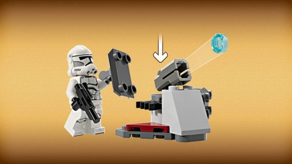 LEGO STAR WARS KLON TROOPER VE SAVAŞ DROİDİ SAVAŞ PAKETİ