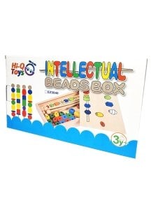 Ahşap Boncuk Dizme intellectual box