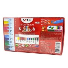 Fatih 12 Renk Pastel Boya