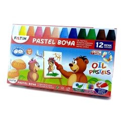 Fatih 12 Renk Pastel Boya