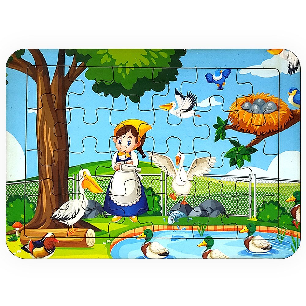 IBİS Ahşap Puzzle 24 Parça