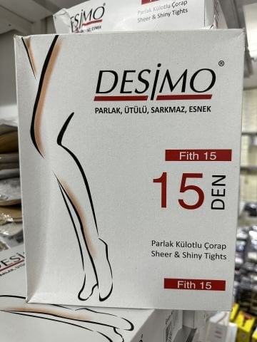 6'lı Desimo Fit Parlak 15 Den Külotlu Çorap 156340