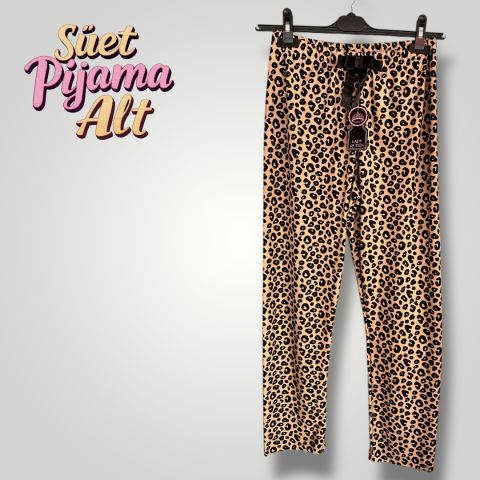 Süet Kadın Pijama Altı