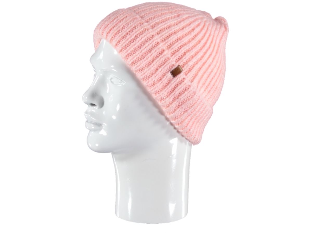 Açık Pembe Klasik Bayan Bere 170095