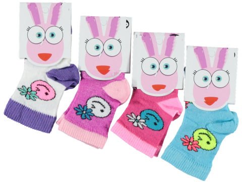 Desenli Bebe Soket Çorap 154993