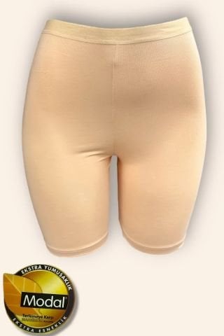 Modal Uzun Paça Diz Üstü Kadın Tayt Boxer