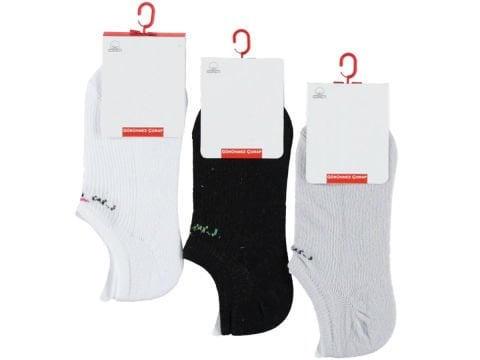 12'li Panda Sneaker Erkek Çocuk Patik Çorap 124547