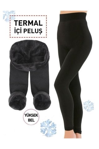 UMT Bayan Peluş Termal Tayt