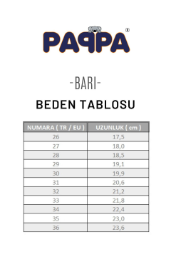 Paqpa Bari Çocuk Lacivert Deri Bot W303