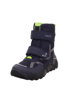 Superfit 000404-8000 Rocket Çocuk Gore-Tex Bot Lacivert Yeşil