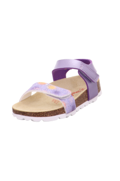 Superfit 000123-8500 Bios Kız Çocuk Mantar Sandalet Lila