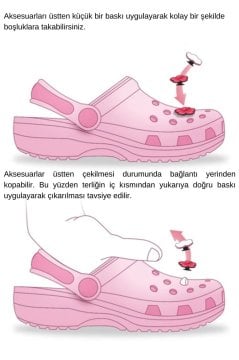 Crocs 1145 Terlik Süsü Gökkuşağı Balon