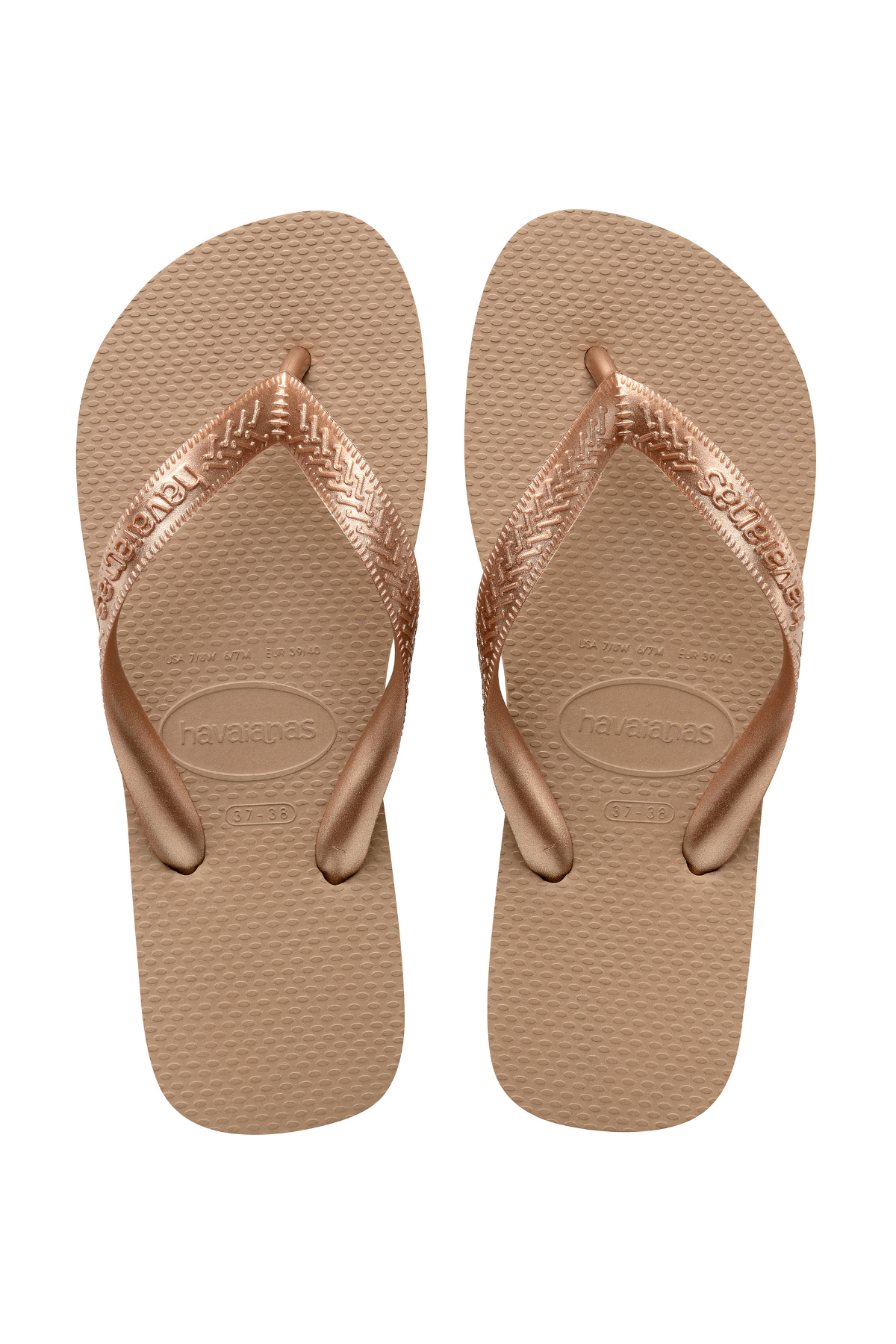 Havaianas Top Tiras Kadın Parmak Arası Altın Terlik 4137428-3581