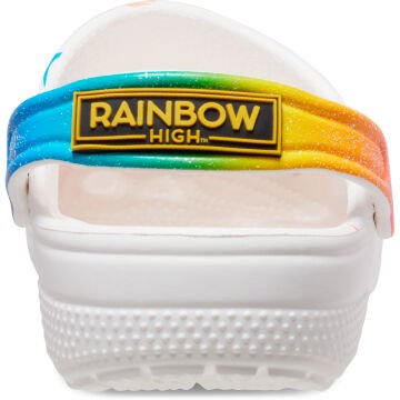 Crocs Classic Rainbow High Kız Çocuk Beyaz Terlik 208117-90H