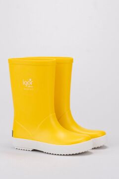 Igor W10107-008 Splash Nautico Çocuk Sarı Yağmur Çizmesi