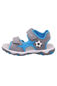 Superfit Mike Çocuk Gri Mavi Sandalet 009469-2510