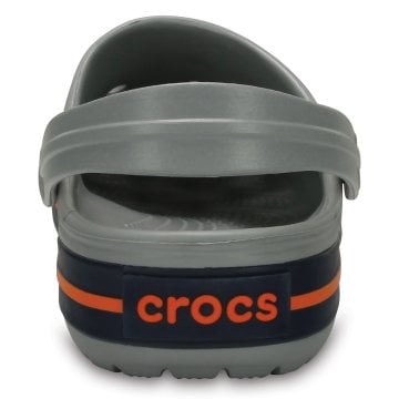 Crocs Crocband Unisex Gri Turuncu Terlik 11016-01U
