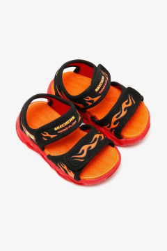 Skechers 400102N BKRD Thermo-Splash Bebek Işıklı Sandalet