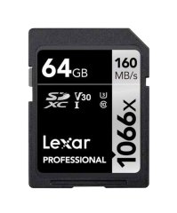 Lexar 64GB Professıonal SDXC UHS-I U3 C10 V30 4 1066x