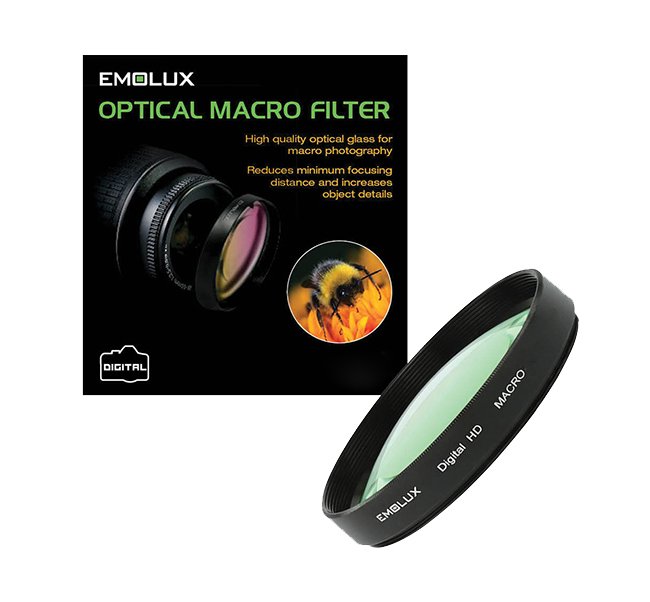 EMOLUX 72mm +8 MACRO FİLTRE