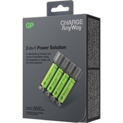 GP 2-in1 Power Solution CHARGER Any Way