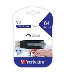 Verbatim 64GB V3 Drive USB 3.2 Gen 1