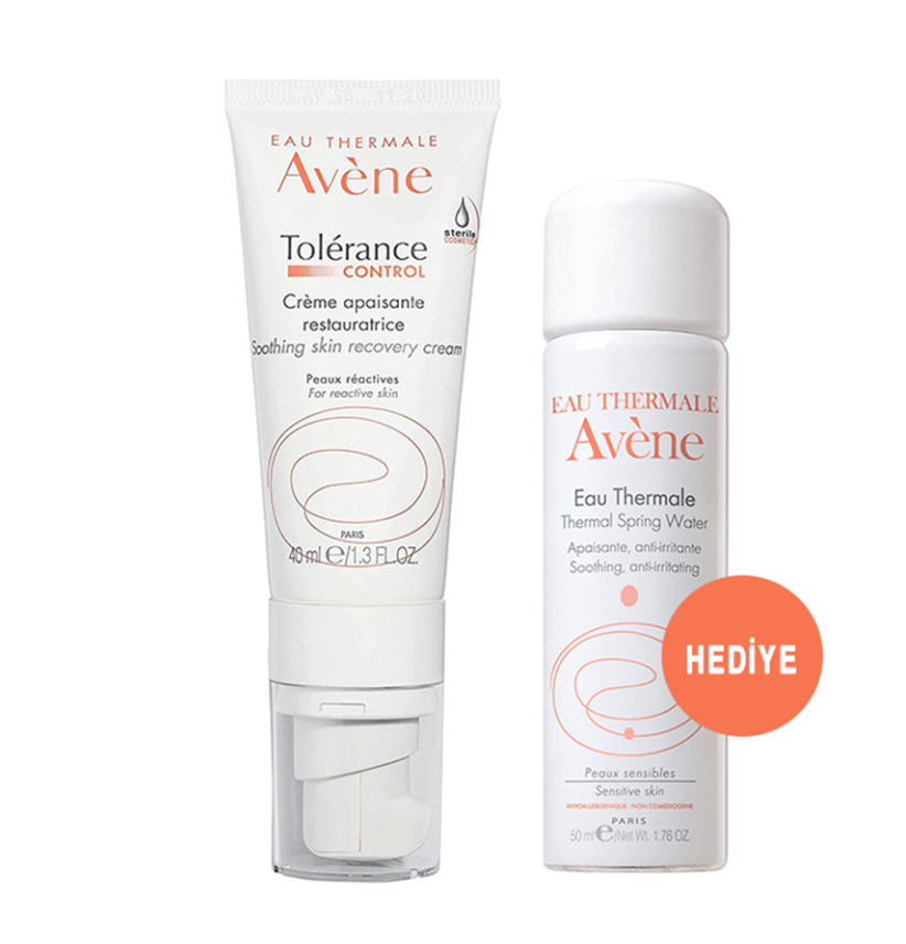 Avene Tolerance Control Krem 40 ml ve Termal Su 50 ml 2li Set