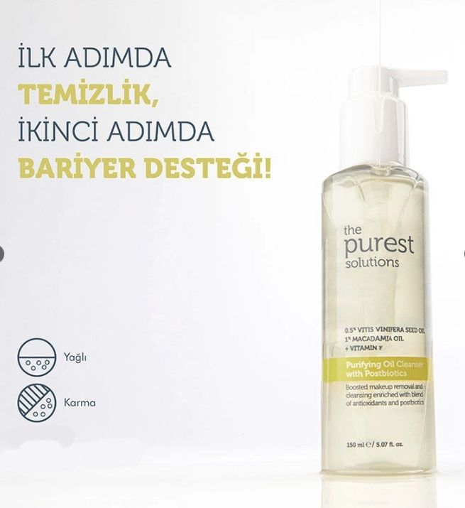 The Purest Solutions Postbiyotik İçerikli Arındırıcı Temizleme Yağı 150 ml