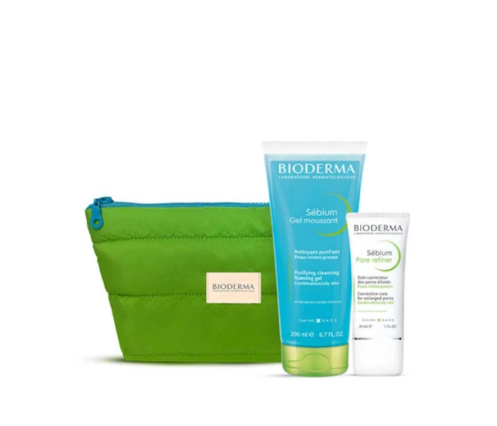 Bioderma Sebium Foaming Gel - Sensitive Çantalı Kit