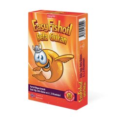 EasyVit EasyFishoil Beta Glukan Omega 3 Çiğnenebilir 30 Tablet