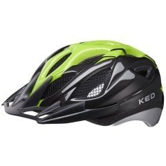 Ked Tronus Yetişkin Bisiklet Kaskı Siyah/Yeşil 57-63 cm L