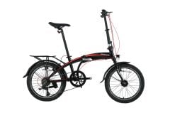 Bisan Fx 3500 Trn - 20'' Jant Katlanır Şehir Bisikleti - Mat Siyah Kırmızı