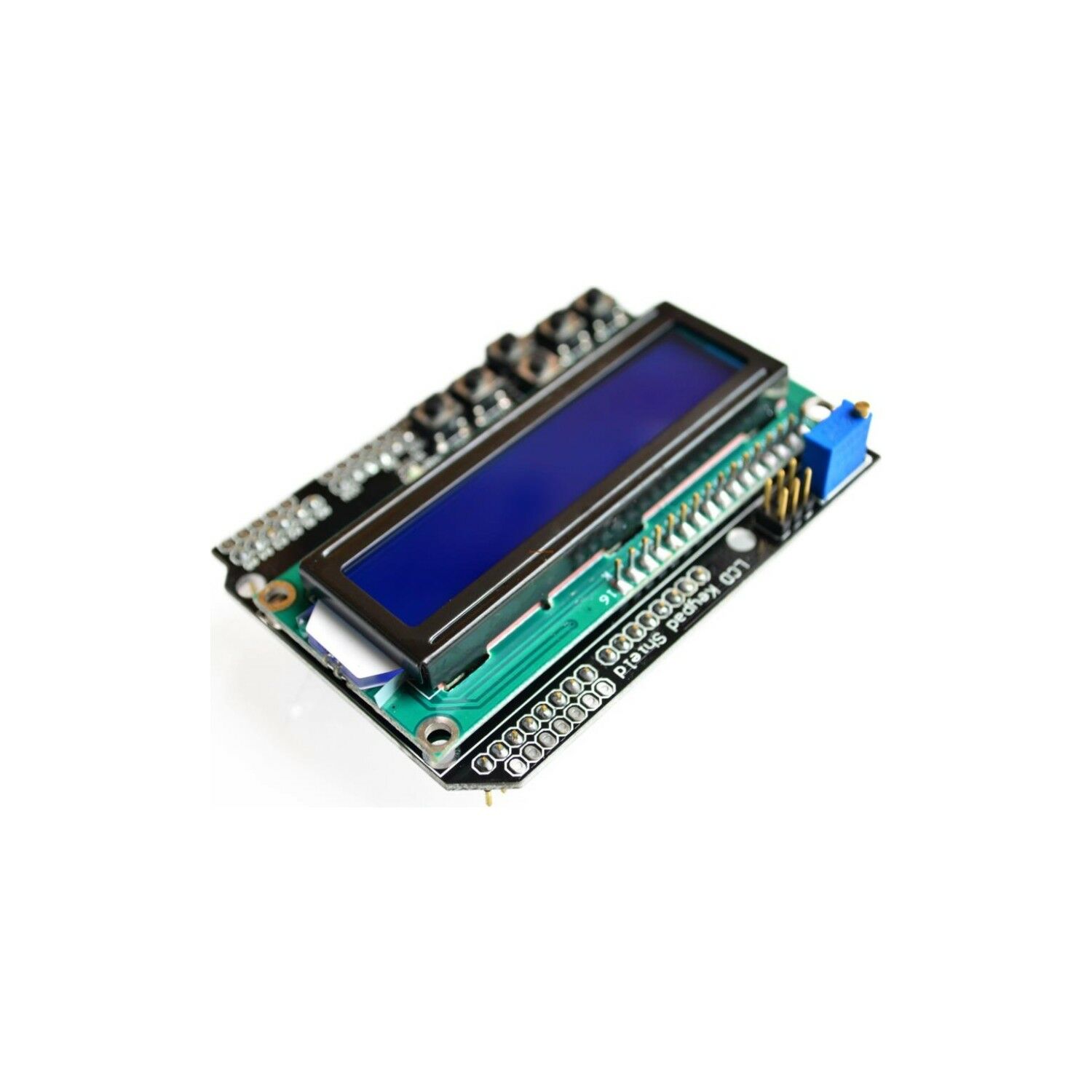 Arduino 16x2 LCD Ekran ve Tuş Takımı - 1602 LCD Keypad Shield
