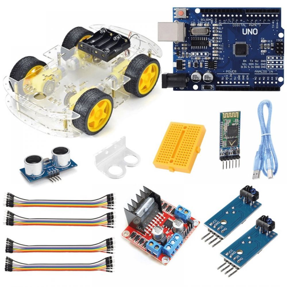 Arduino 4WD Araç Seti Wifi