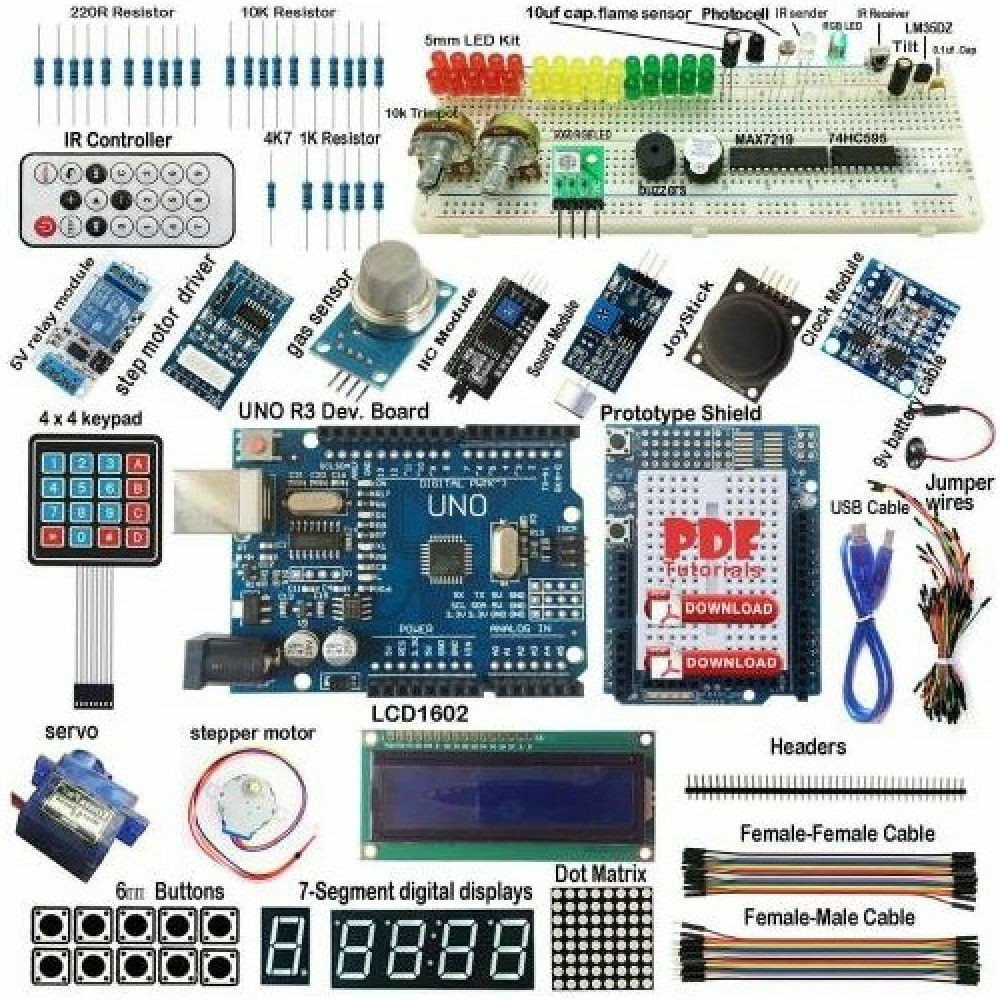 Arduino Uno Ultimate Başlangıç Seti